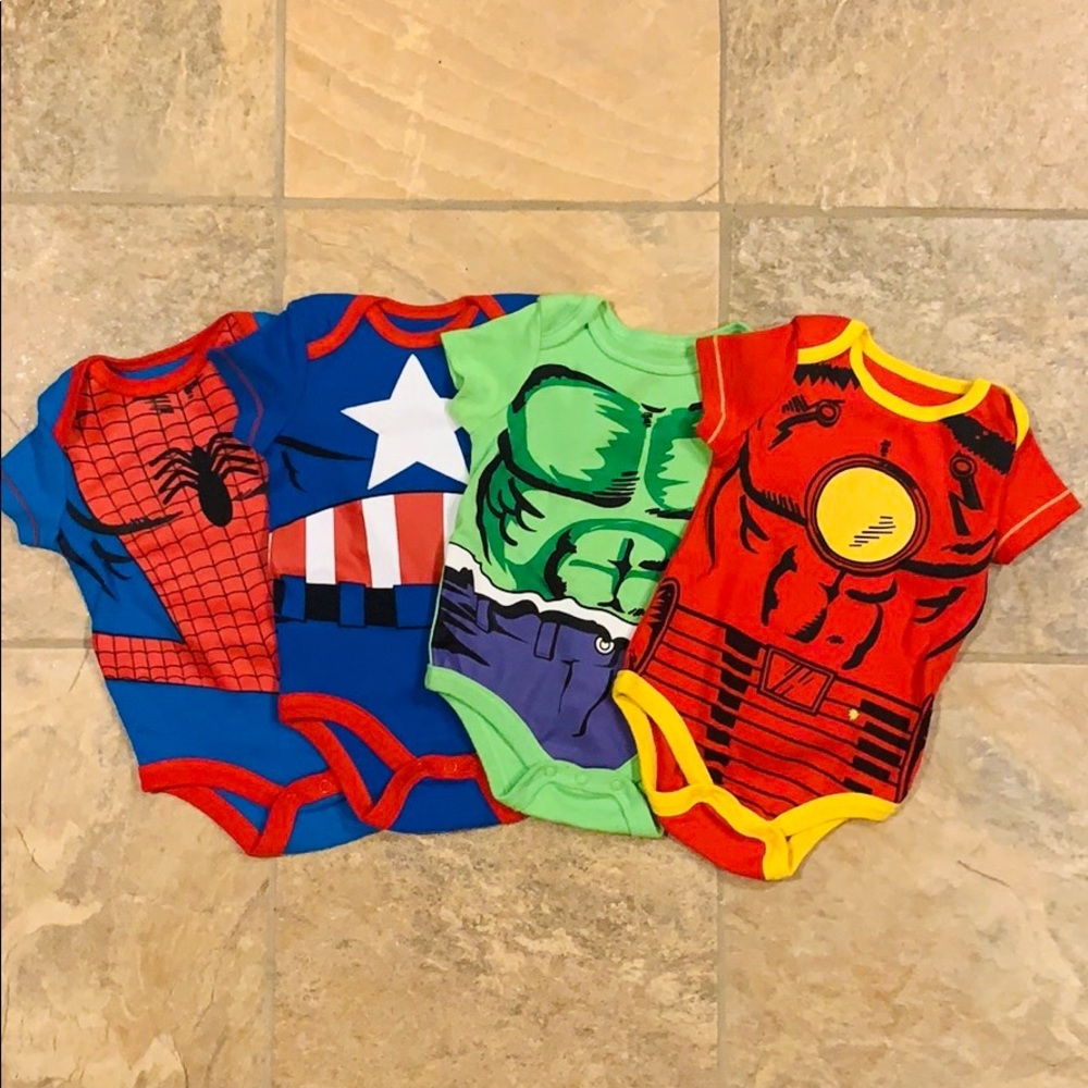 MARVEL SuperHero, Baby Onesies!